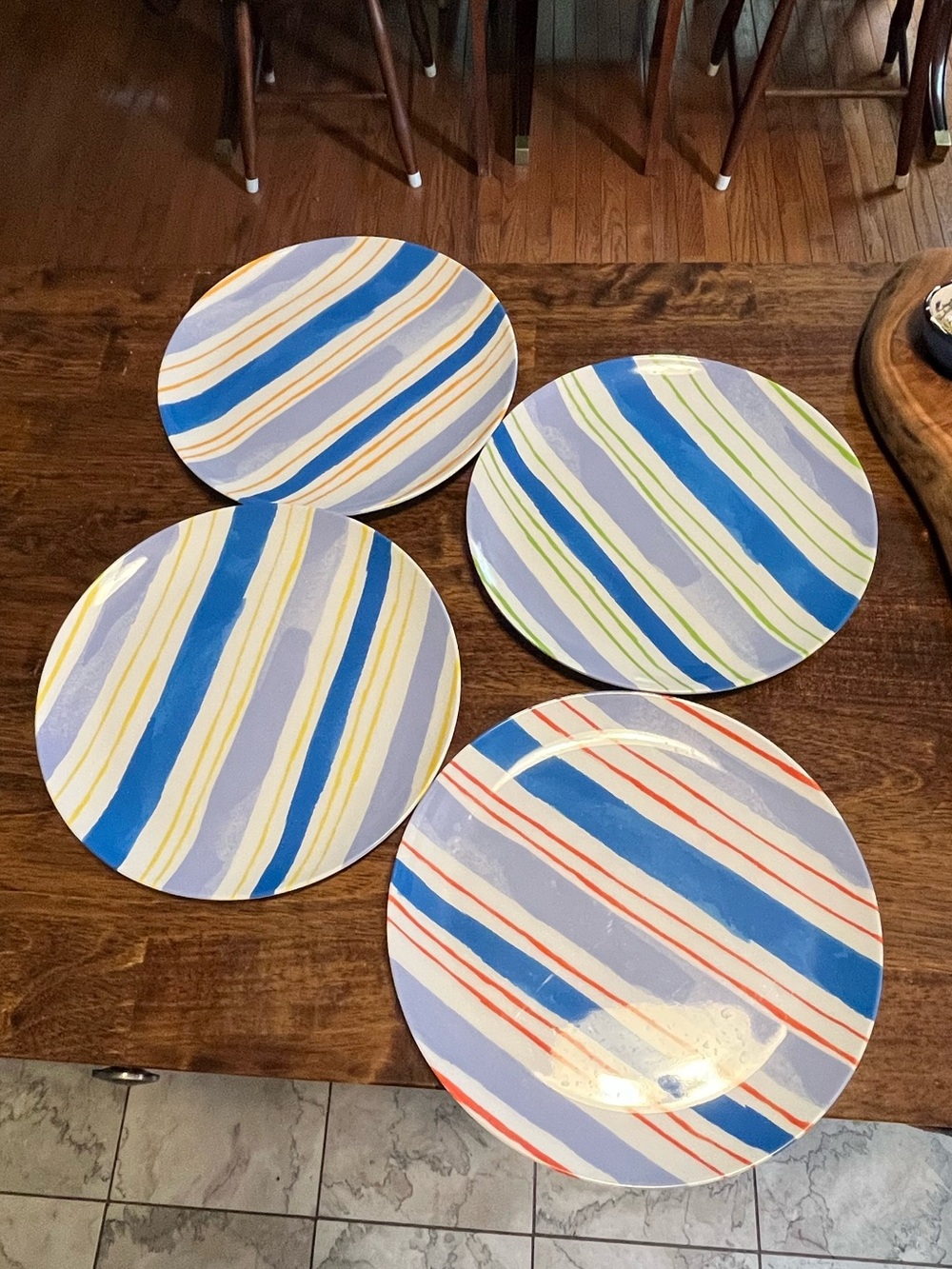 Sur La Table Melamine Dinner Plates Set Of 4 - 10.5"